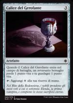 Calice del Gerofante  Ixalan 240-Wizard of the coast- nuvolosofumetti.