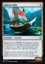 Goletta Agile  Ixalan 247-Wizard of the coast- nuvolosofumetti.