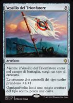 Vessillo del Trionfatore  Ixalan 251-Wizard of the coast- nuvolosofumetti.