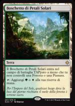 Boschetto di Petali Solari  Ixalan 257-Wizard of the coast- nuvolosofumetti.