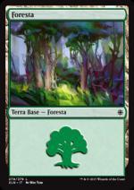 Foresta ver. 4  Ixalan 279-Wizard of the coast- nuvolosofumetti.