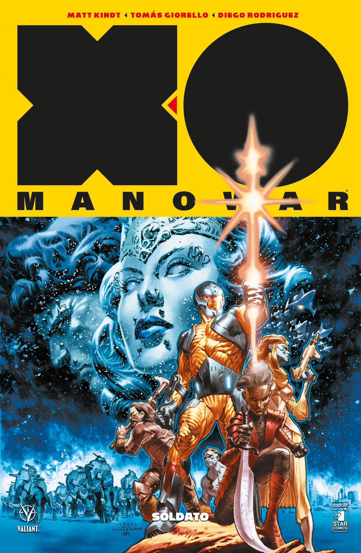 X-O MANOWAR NUOVA SERIE 1 Soldato 1, EDIZIONI STAR COMICS, nuvolosofumetti,