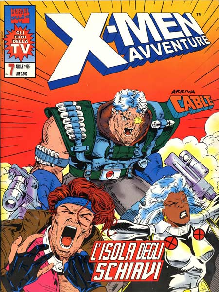 X-men avventure Sequenza dal n. 1 al n. 7  Edizioni Marvel Italia-COMPLETE E SEQUENZE- nuvolosofumetti.