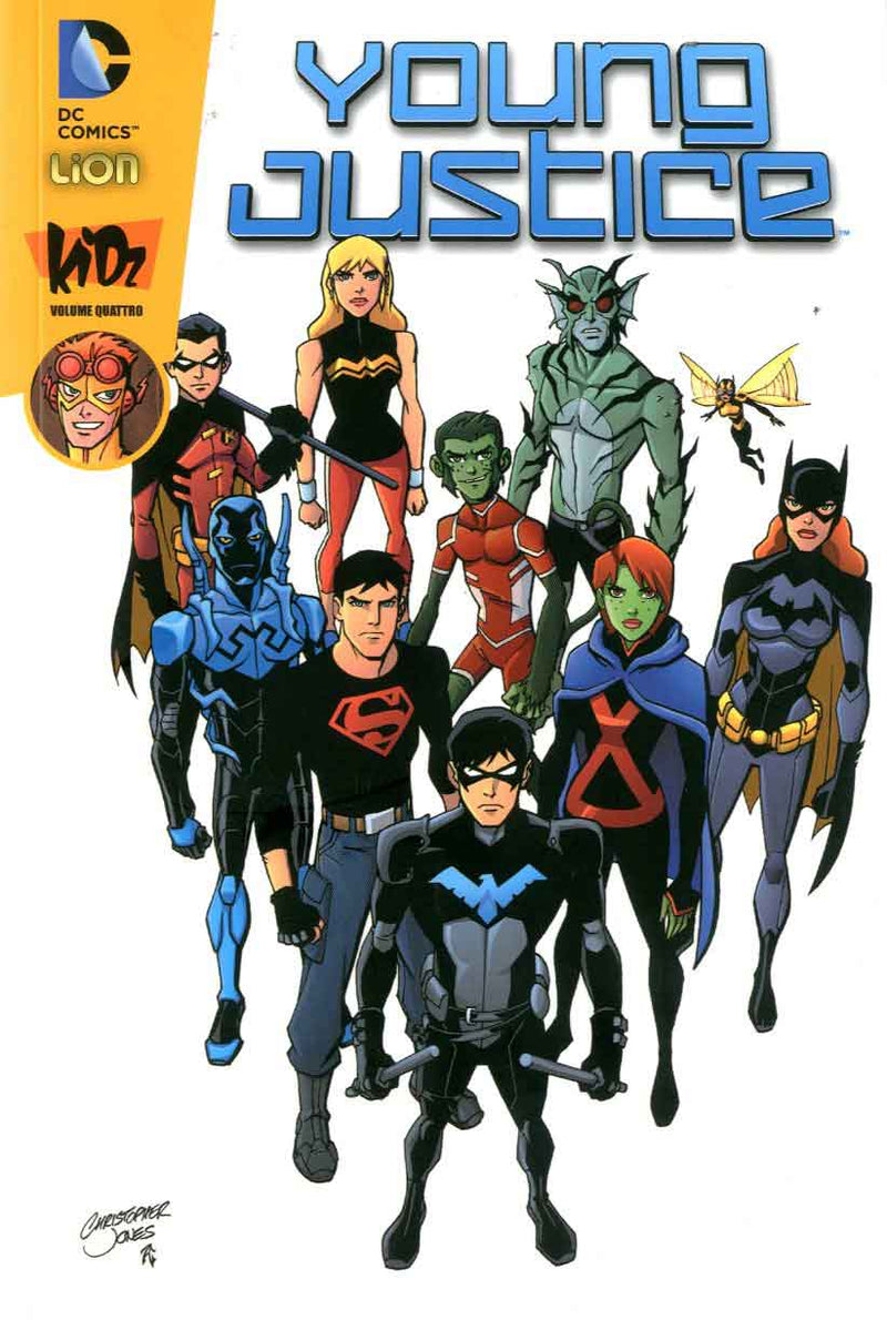 YOUNG JUSTICE # 4 12-LION- nuvolosofumetti.