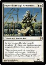 Supervisore agli Armamenti foil  zendikar 256-Wizard of the Coast- nuvolosofumetti.