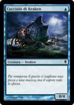 Cucciolo di Kraken   zendikar 50-Wizard of the Coast- nuvolosofumetti.