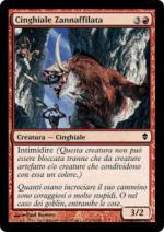 Cinghiale Zannaffilata   zendikar 118-Wizard of the Coast- nuvolosofumetti.