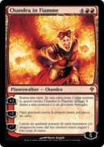 Chandra in Fiamme   zendikar 120-Wizard of the Coast- nuvolosofumetti.