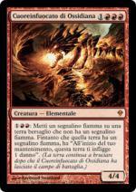 Cuoreinfuocato di Ossidiana   zendikar 140-Wizard of the Coast- nuvolosofumetti.