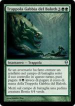 Trappola Gabbia del Baloth   zendikar 156-Wizard of the Coast- nuvolosofumetti.