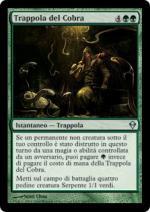 Trappola del Cobra   zendikar 160-Wizard of the Coast- nuvolosofumetti.