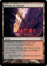 Rifugio di Akoum   zendikar 210-Wizard of the Coast- nuvolosofumetti.