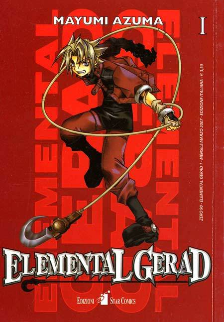 Elemental Gerad dal n 1 al n. 18 serie completa - Star Comics-COMPLETE E SEQUENZE- nuvolosofumetti.