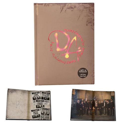 HARRY POTTER NOTEBOOK DUMBLEDORE’S ARMY LIGHT-UP-funko- nuvolosofumetti.