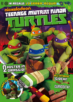TEENAGE MUTANT NINJA TURTLES MAGAZINE 1-PANINI COMICS- nuvolosofumetti.