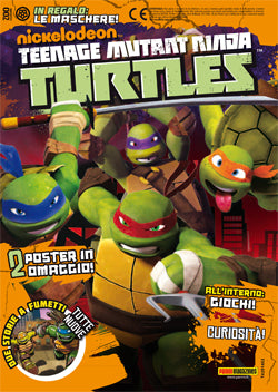 TEENAGE MUTANT NINJA TURTLES MAGAZINE 2-PANINI COMICS- nuvolosofumetti.