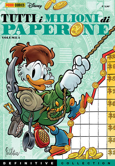 TUTTI I milioni DI PAPERONE  - definitive collection 1, PANINI COMICS, nuvolosofumetti,