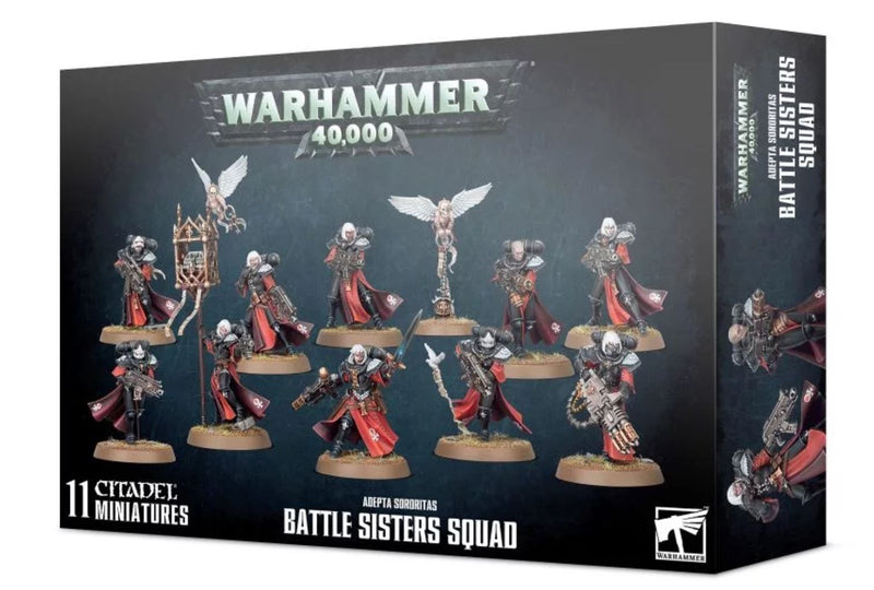 Adepta Sororitas - Battle Sisters Squad, GAMES WORKSHOP, nuvolosofumetti,