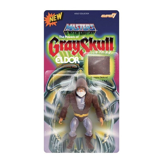 MASTERS OF THE UNIVERSE THE POWERS OF GRAYSKULL VINTAGE COLLECTION ACTION FIGURE ELDOR-SUPER7- nuvolosofumetti.