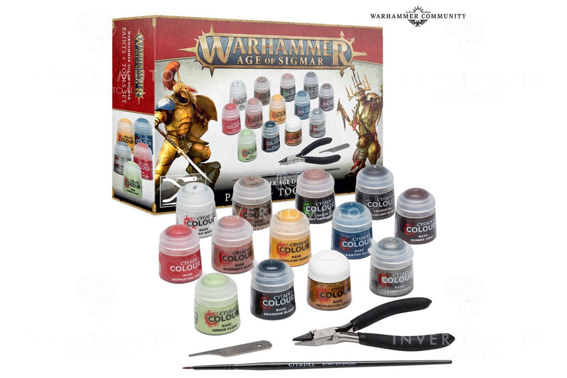 AGE OF SIGMAR: PAINTS+TOOLS 2021