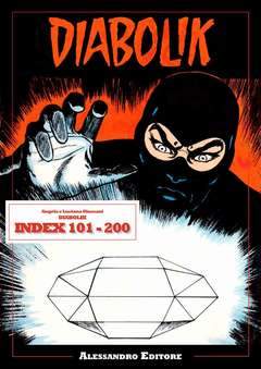DIABOLIK INDEX 101-200-ALESSANDRO EDITORE- nuvolosofumetti.
