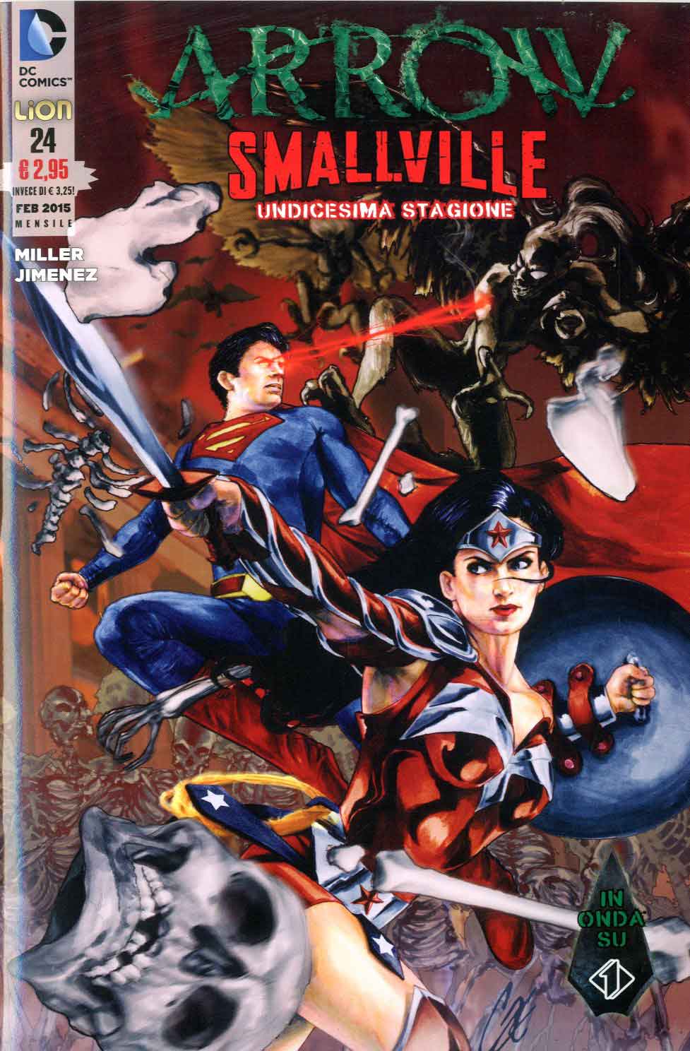 ARROW/SMALLVILLE 24-LION- nuvolosofumetti.