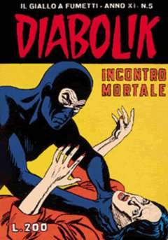 DIABOLIK ANNO 11 5-ASTORINA- nuvolosofumetti.