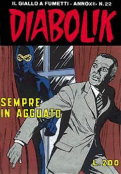 DIABOLIK ANNO 12 22-ASTORINA- nuvolosofumetti.