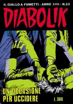 DIABOLIK ANNO 17 23-ASTORINA- nuvolosofumetti.
