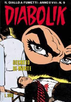 DIABOLIK ANNO 18 9-ASTORINA- nuvolosofumetti.