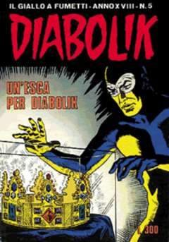 DIABOLIK ANNO 18 5-ASTORINA- nuvolosofumetti.