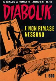 DIABOLIK ANNO 21 13-ASTORINA- nuvolosofumetti.