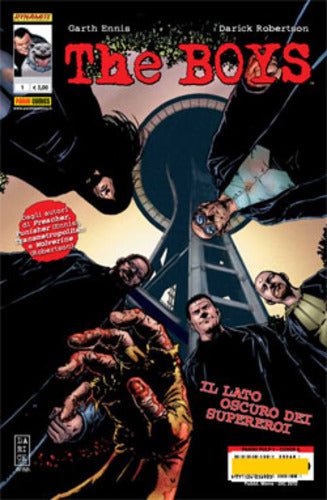 The Boys serie 1-PANINI COMICS- nuvolosofumetti.