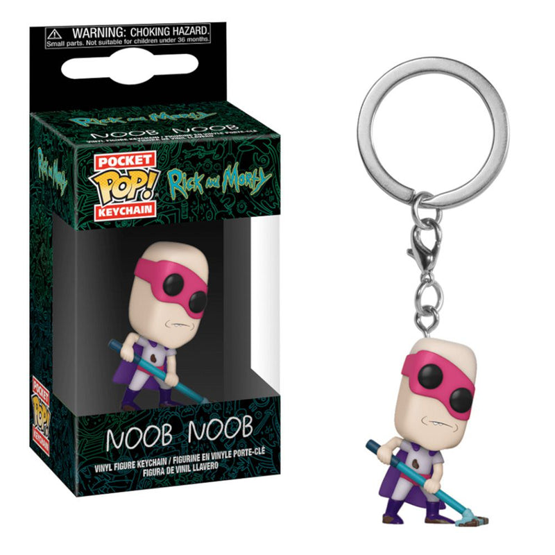 Rick and Morty Keychain Noob Noob-funko- nuvolosofumetti.