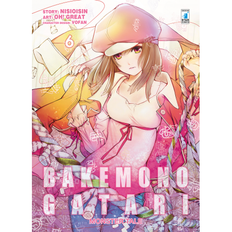 BAKEMONOGATARI monster tale 6, EDIZIONI STAR COMICS, nuvolosofumetti,