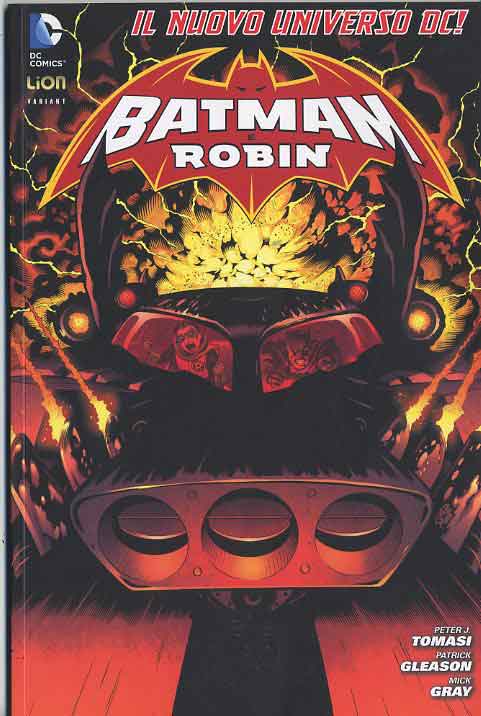 BATMAN & ROBIN NEW 52 VARIANT-LION- nuvolosofumetti.