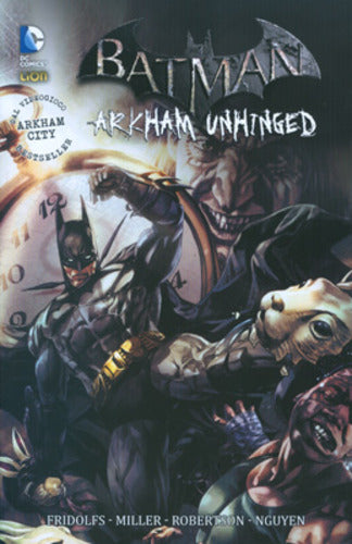 BATMAN ARKHAM UNHINGED 2-LION- nuvolosofumetti.
