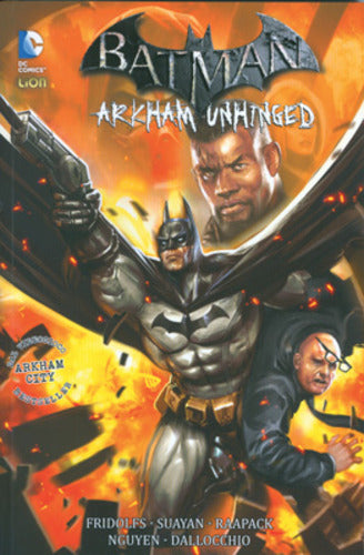 BATMAN ARKHAM UNHINGED 3-LION- nuvolosofumetti.