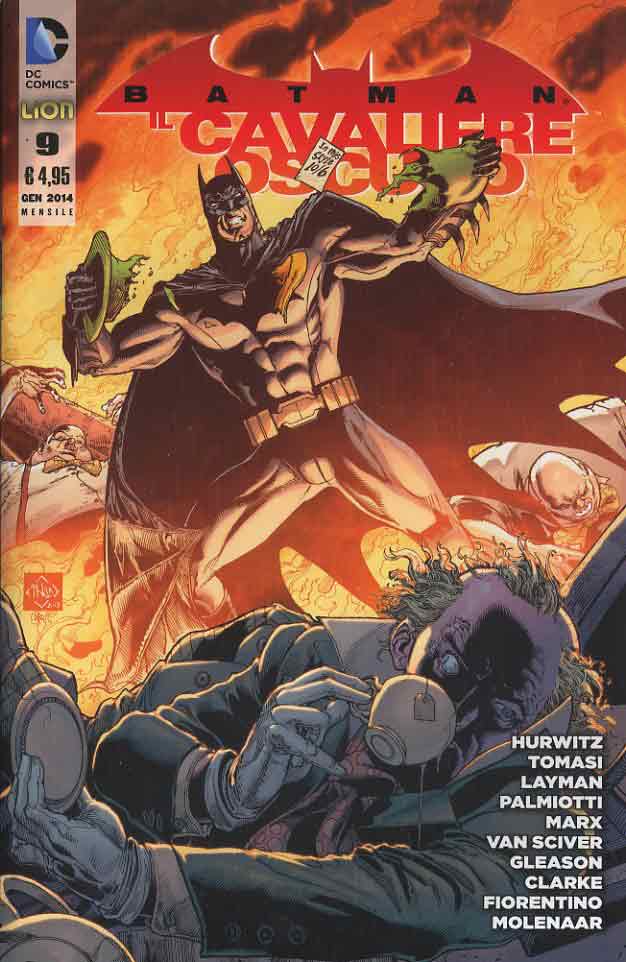 BATMAN IL CAVALIERE OSCURO serie new 52 9-LION- nuvolosofumetti.