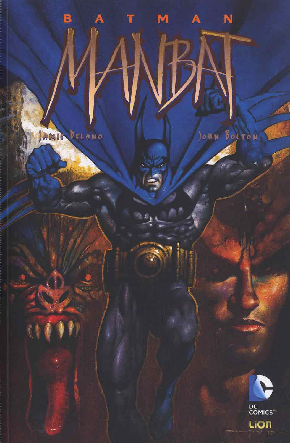 BATMAN: MANBAT-LION- nuvolosofumetti.