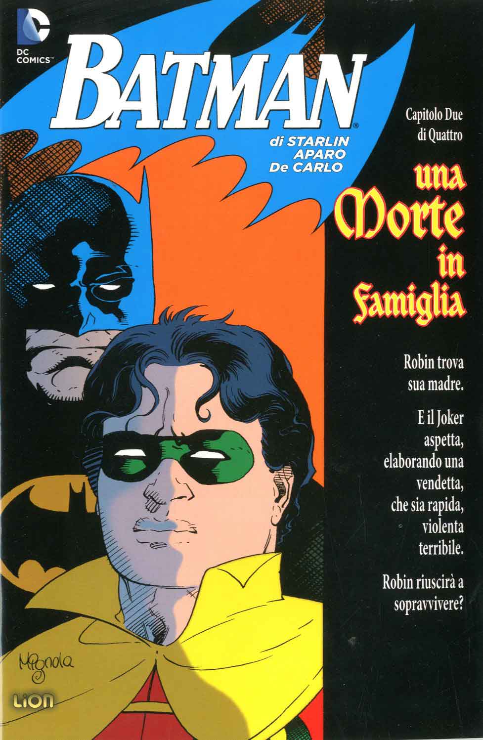 MDFR MINISERIE M 2 - BATMAN UNA MORTE IN FAMIGLIA 2 2-LION- nuvolosofumetti.