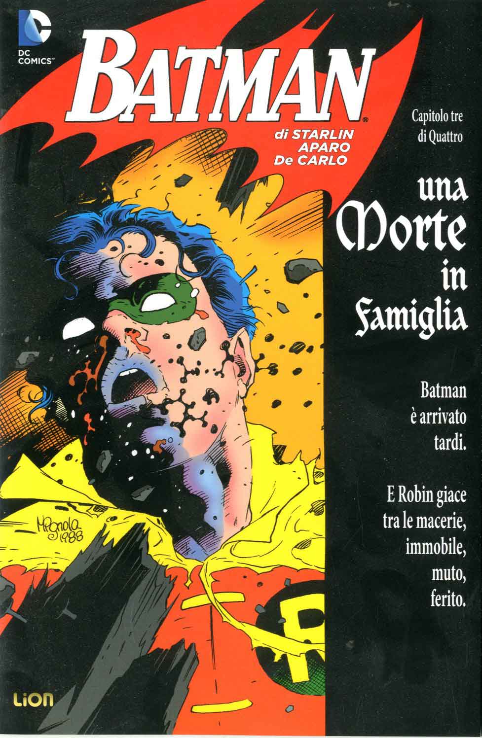 MDFR MINISERIE M 3 - BATMAN UNA MORTE IN FAMIGLIA 3 3-LION- nuvolosofumetti.