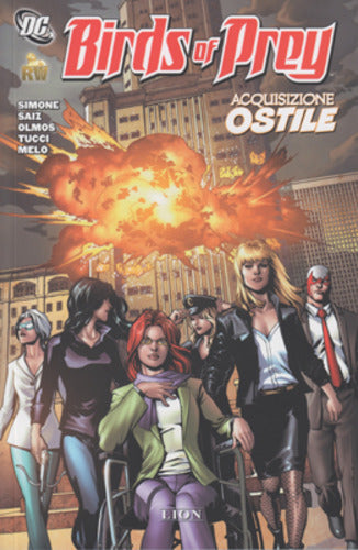 Birds of prey, LION, nuvolosofumetti,