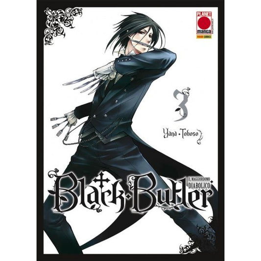 Black Butler quarta ristampa 3 3-Panini Comics- nuvolosofumetti.