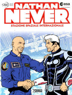 Nathan Never stazione spaziale internazionale variant, SERGIO BONELLI EDITORE, nuvolosofumetti,