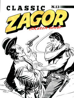 Zagor classic # 13 Variant sketch, SERGIO BONELLI EDITORE, nuvolosofumetti,