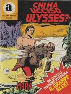 COLLANA ARALDO 222-SERGIO BONELLI EDITORE- nuvolosofumetti.