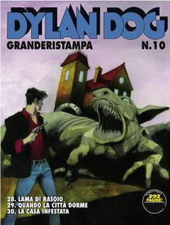 DYLAN DOG GRANDE RISTAMPA 10-SERGIO BONELLI EDITORE- nuvolosofumetti.
