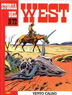 STORIA DEL WEST 72-SERGIO BONELLI EDITORE- nuvolosofumetti.