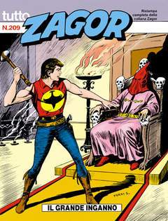 TUTTO ZAGOR 209-SERGIO BONELLI EDITORE- nuvolosofumetti.